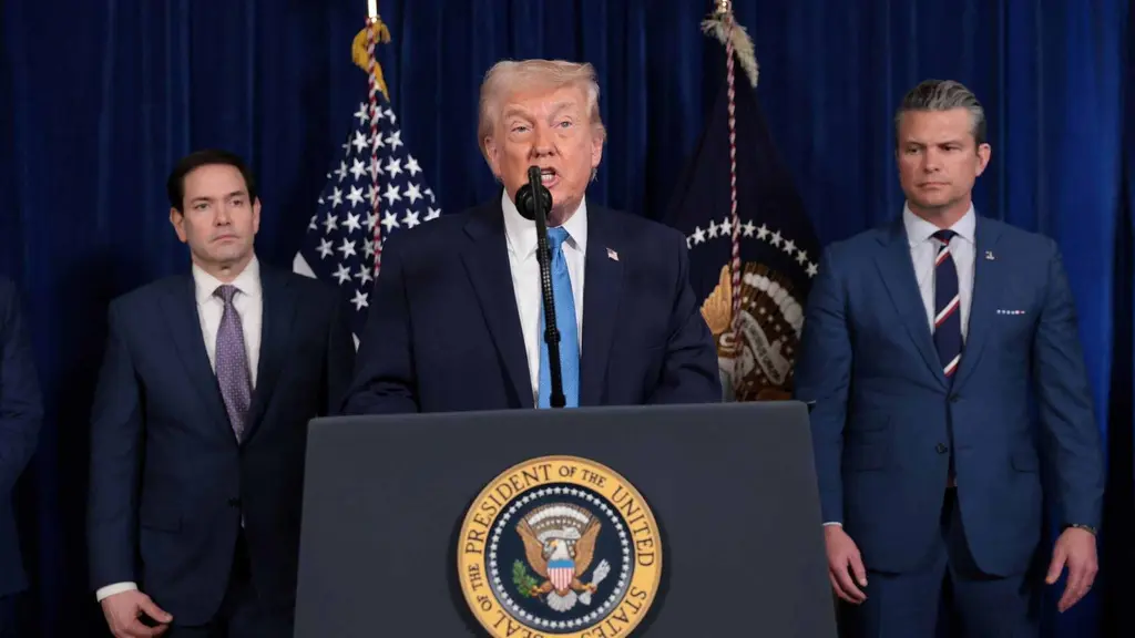 Presidente Donald Trump habla sobre operación militar en Venezuela. Foto: Reuters